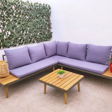 Apartamento Centrico Con Patio Privado Tarragona Exterior foto