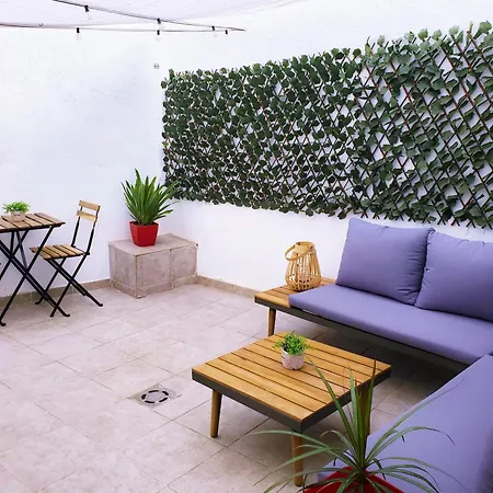 Apartamento Centrico Con Patio Privado Tarragona Exterior foto